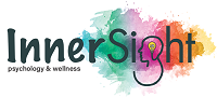 Logo of InnserSight Psychology with Anna-Michele Antoine-Cooper as principal psychologist